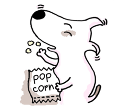 Arron the Bull Terrier sticker #3431365
