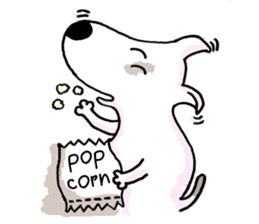 Arron the Bull Terrier sticker #3431365