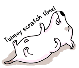 Arron the Bull Terrier sticker #3431377