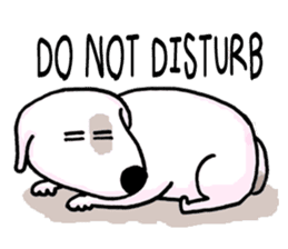 Arron the Bull Terrier sticker #3431378