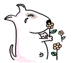 Arron the Bull Terrier sticker #3431386