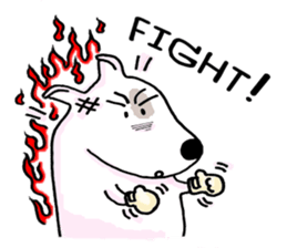 Arron the Bull Terrier sticker #3431388