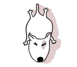 Arron the Bull Terrier sticker #3431392