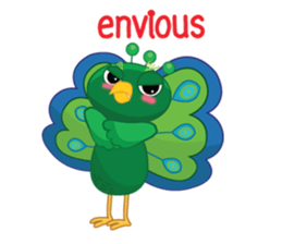 Green Peacock sticker #3431572