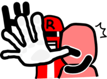 FAINTNESS RANGER sticker #3432174