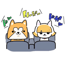 (B.B.B) ss3 Shibamaru and Tamami sticker #3432216