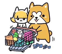 (B.B.B) ss3 Shibamaru and Tamami sticker #3432217