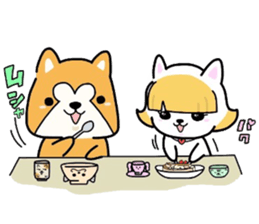 (B.B.B) ss3 Shibamaru and Tamami sticker #3432218