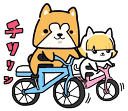 (B.B.B) ss3 Shibamaru and Tamami sticker #3432222