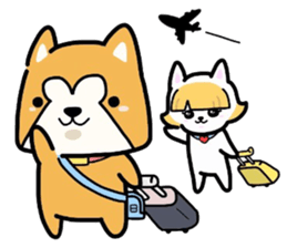 (B.B.B) ss3 Shibamaru and Tamami sticker #3432224