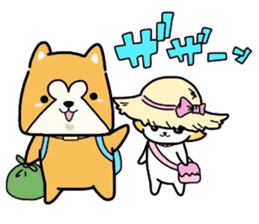 (B.B.B) ss3 Shibamaru and Tamami sticker #3432225