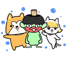 (B.B.B) ss3 Shibamaru and Tamami sticker #3432227