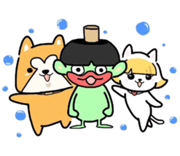 (B.B.B) ss3 Shibamaru and Tamami sticker #3432227