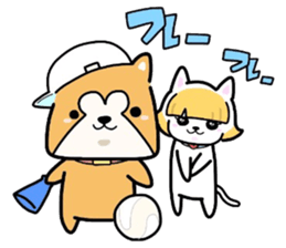(B.B.B) ss3 Shibamaru and Tamami sticker #3432229