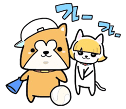 (B.B.B) ss3 Shibamaru and Tamami sticker #3432229