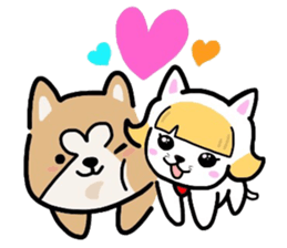 (B.B.B) ss3 Shibamaru and Tamami sticker #3432233