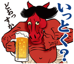 The hell and paradise stickers sticker #3432411