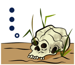 The hell and paradise stickers sticker #3432425