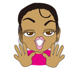 Half Girl Man-chan sticker #3432447