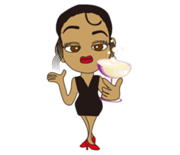 Half Girl Man-chan sticker #3432465