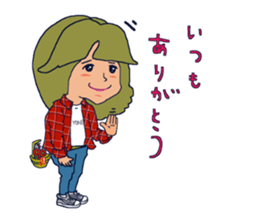 "SYAN" popular salon of sticker sticker #3432915