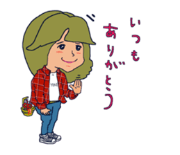 "SYAN" popular salon of sticker sticker #3432915