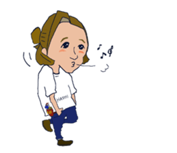 "SYAN" popular salon of sticker sticker #3432917