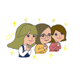 "SYAN" popular salon of sticker sticker #3432948