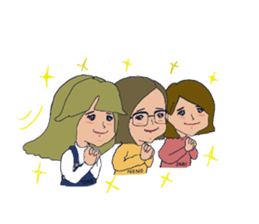 "SYAN" popular salon of sticker sticker #3432948