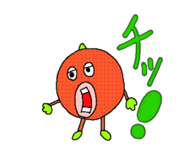 Guy's name is an orange. sticker #3432980