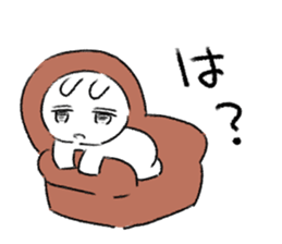 Modified version Cumbersome rabbit sticker #3433082