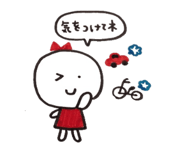 Ribbon girl LoveLove ver sticker #3433278