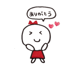Ribbon girl LoveLove ver sticker #3433281