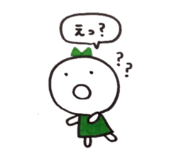 Ribbon girl LoveLove ver sticker #3433293