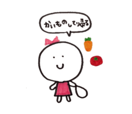 Ribbon girl LoveLove ver sticker #3433300