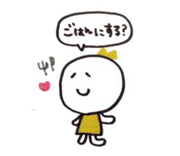 Ribbon girl LoveLove ver sticker #3433304