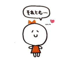 Ribbon girl LoveLove ver sticker #3433305