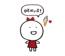 Ribbon girl LoveLove ver sticker #3433308