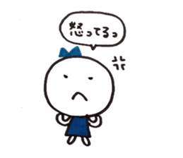 Ribbon girl LoveLove ver sticker #3433311