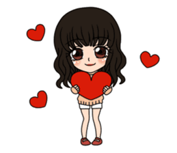StampGirl "Hearts" sticker #3433354