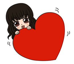 StampGirl "Hearts" sticker #3433363