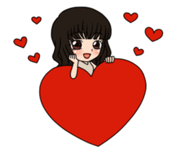 StampGirl "Hearts" sticker #3433372