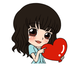 StampGirl "Hearts" sticker #3433376