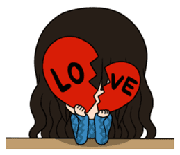 StampGirl "Hearts" sticker #3433385