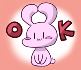 The net and the loose rabbit. sticker #3433760