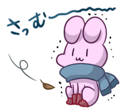 The net and the loose rabbit. sticker #3433773