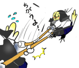 Naginata-bird sticker #3433962