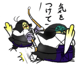 Naginata-bird sticker #3433963