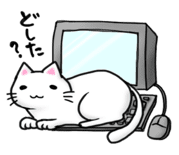 Leeway Cat sticker #3434097