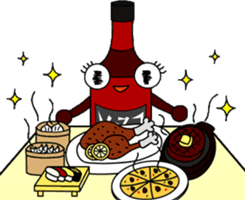 Sauceco spicy Hakata dialect Stamps2 sticker #3434521